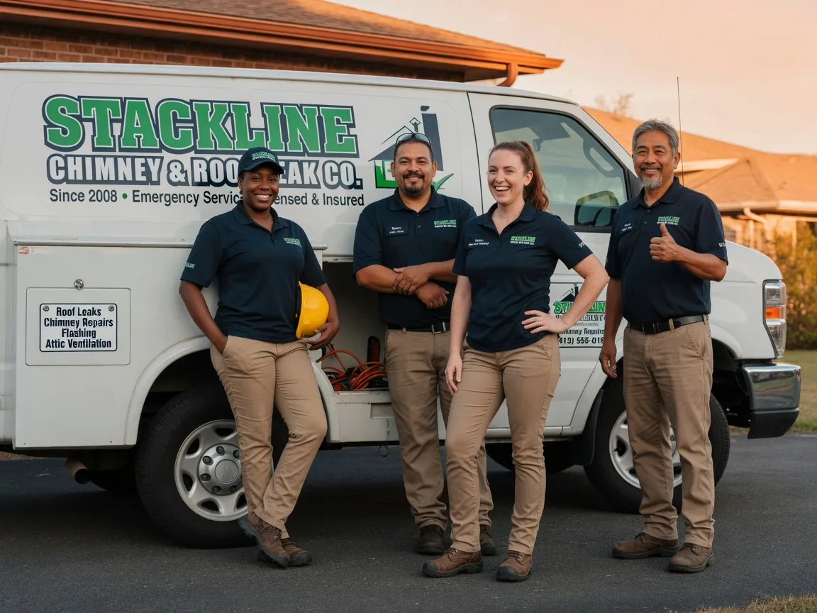 Chimney flashing repair company in Osterville, MA